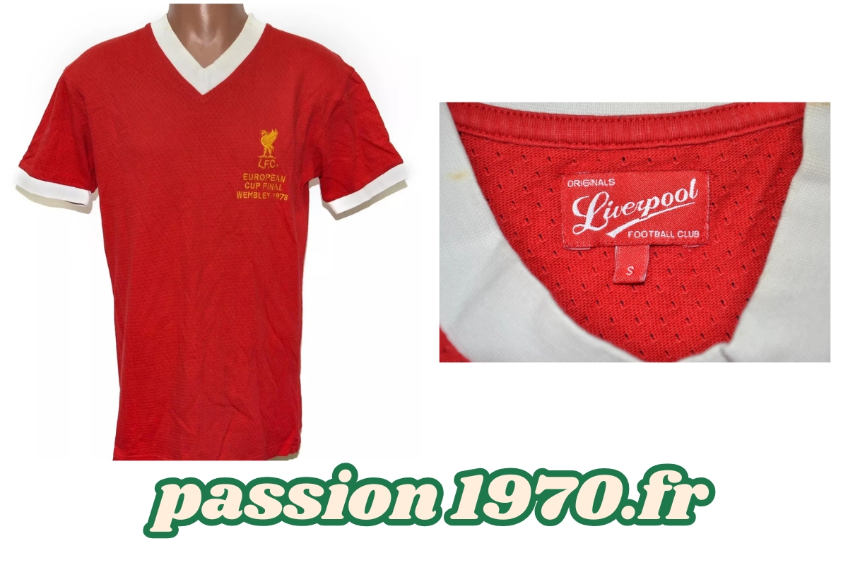 maillot liverpool 77