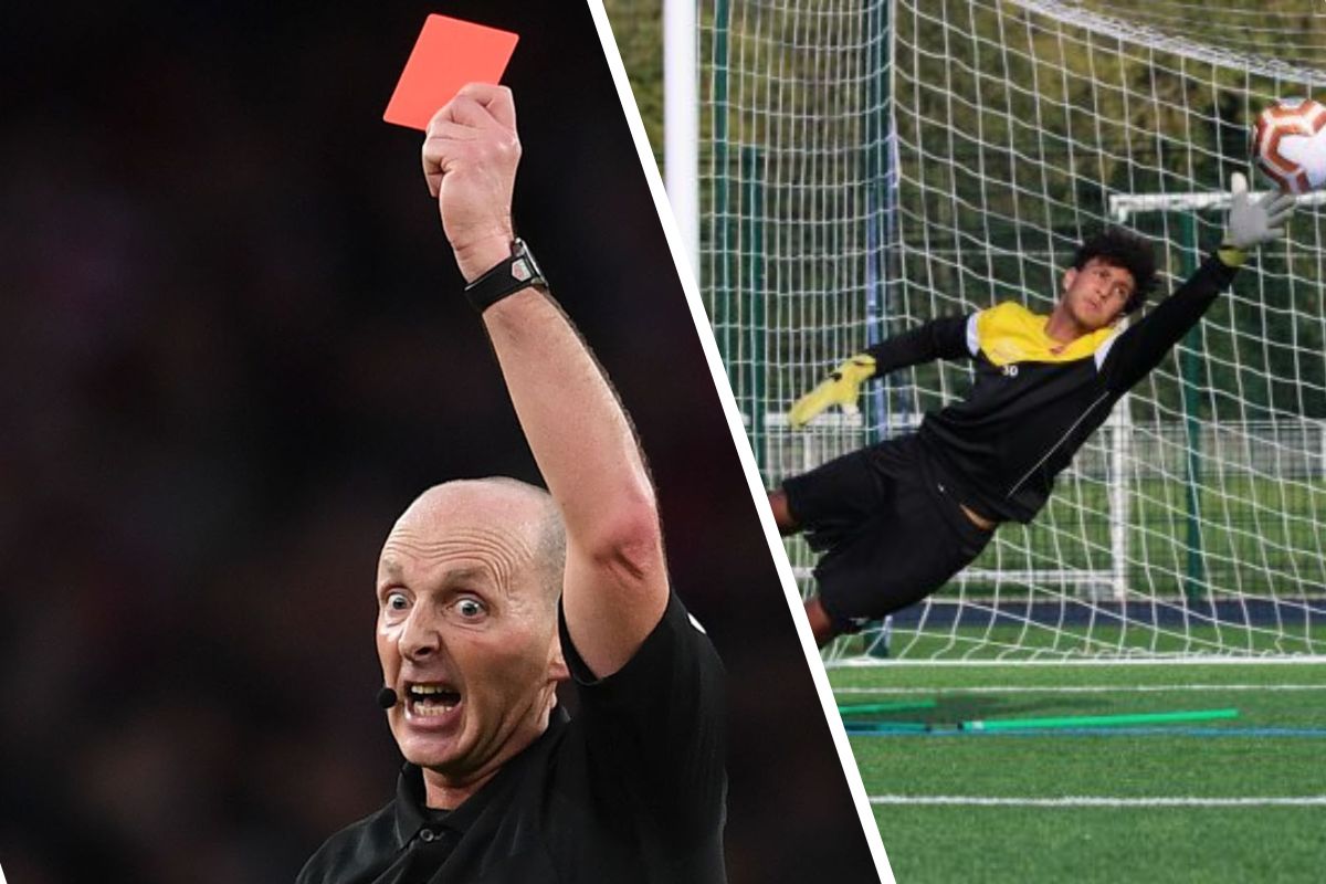 gardien red card