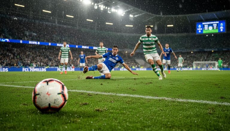 futebol porto sporting pluie